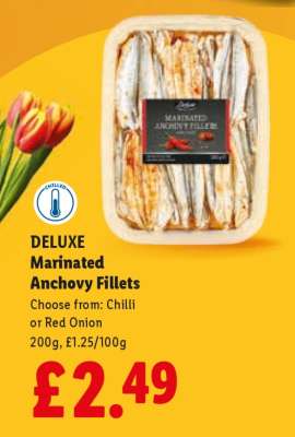 Deluxe Marinated Anchovy Fillets