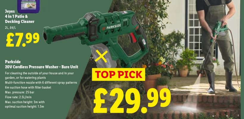 Jeyes 4 in 1 Patio & Decking Cleaner