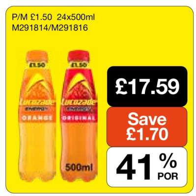 Lucozade Energy Drink