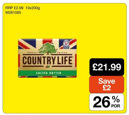 Country Life Salted Butter