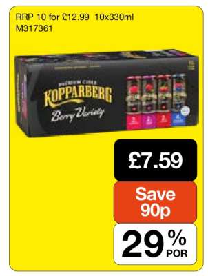Kopparberg Berry Variety