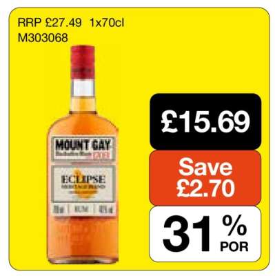Mount Gay Eclipse Rum