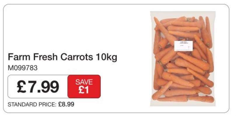 Farm Fresh Carrots 10kg
