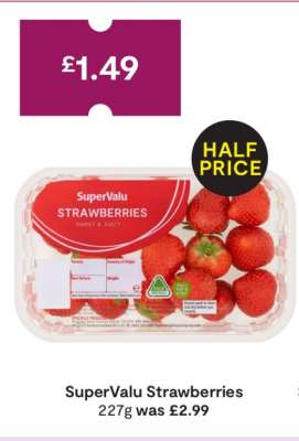SuperValu Strawberries