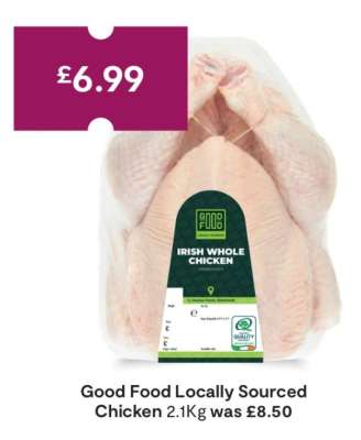 Good Food Locally Sourced Chicken