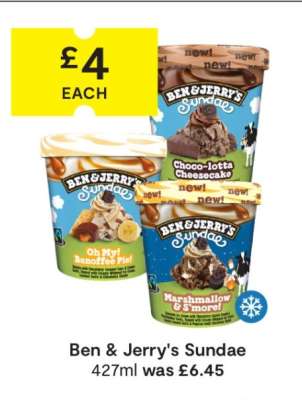 Ben & Jerry's Sundae