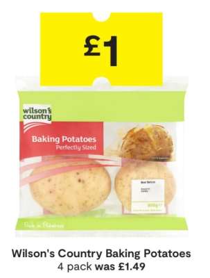 Wilson's Country Baking Potatoes