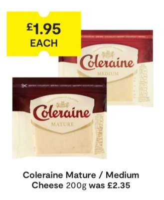 Coleraine Mature / Medium Cheese