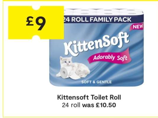Kittensoft Toilet Roll