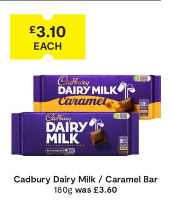 Cadbury Dairy Milk Caramel Bar