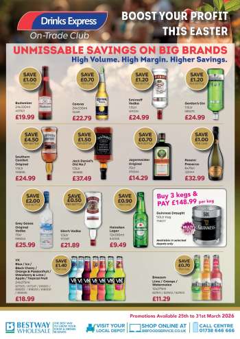 Bestway offer  - 25/03/2026 - 31/03/2026.