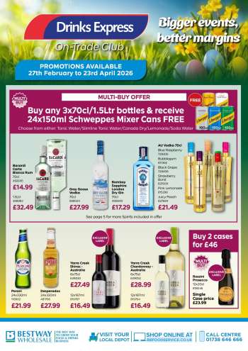 Bestway offer  - 27/02/2026 - 23/04/2026.