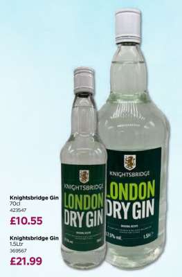 Knightsbridge Gin 70cl