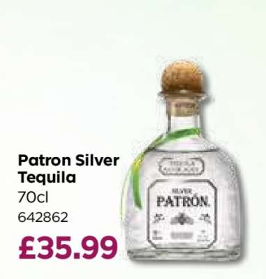 Patron Silver Tequila