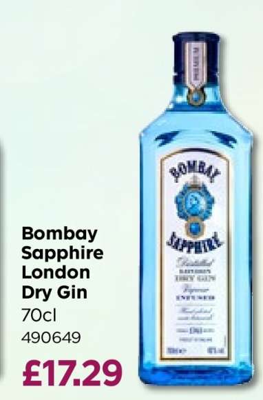BOMBAY SAPPHIRE London Dry Gin