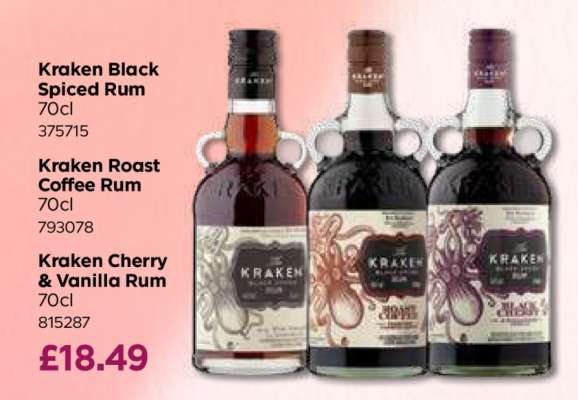 Kraken Black Spiced Rum