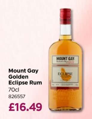 Mount Gay Golden Eclipse Rum