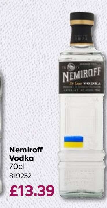 Nemiroff Vodka