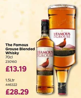 The Famous Grouse Blended Whisky 70cl