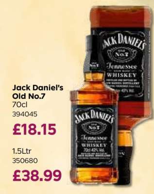 Jack Daniel's Old No.7 70cl