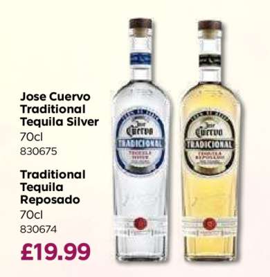 Jose Cuervo Traditional Tequila Silver