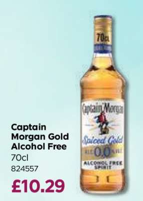Captain Morgan Gold Alcohol Free