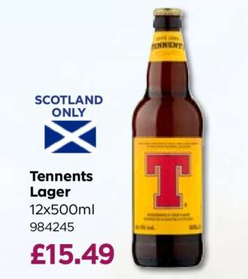 Tennents Lager