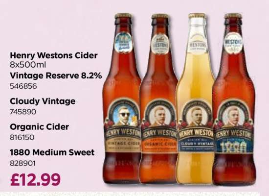 Henry Westons Cider