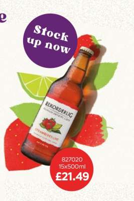 Rekorderlig Strawberry-Lime Cider