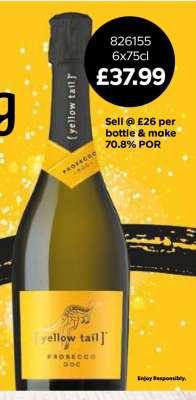 Yellow Tail Prosecco DOC