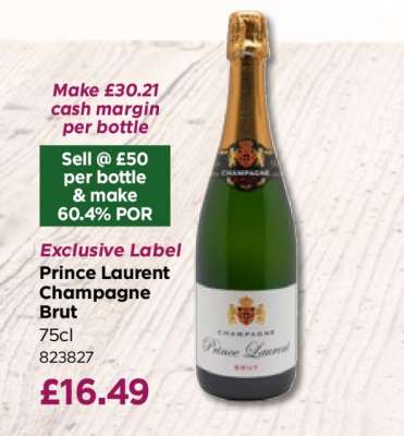 Prince Laurent Champagne Brut