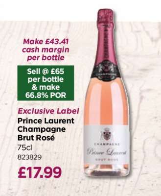 Prince Laurent Champagne Brut Rosé