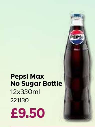 Pepsi Max No Sugar Bottle