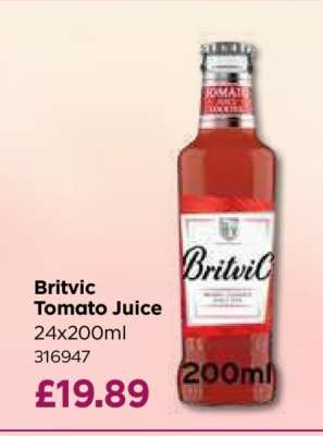 Britvic Tomato Juice