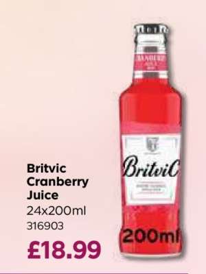 Britvic Cranberry Juice