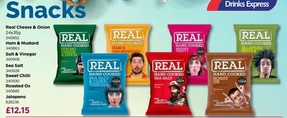 Real Hand Cooked Snacks