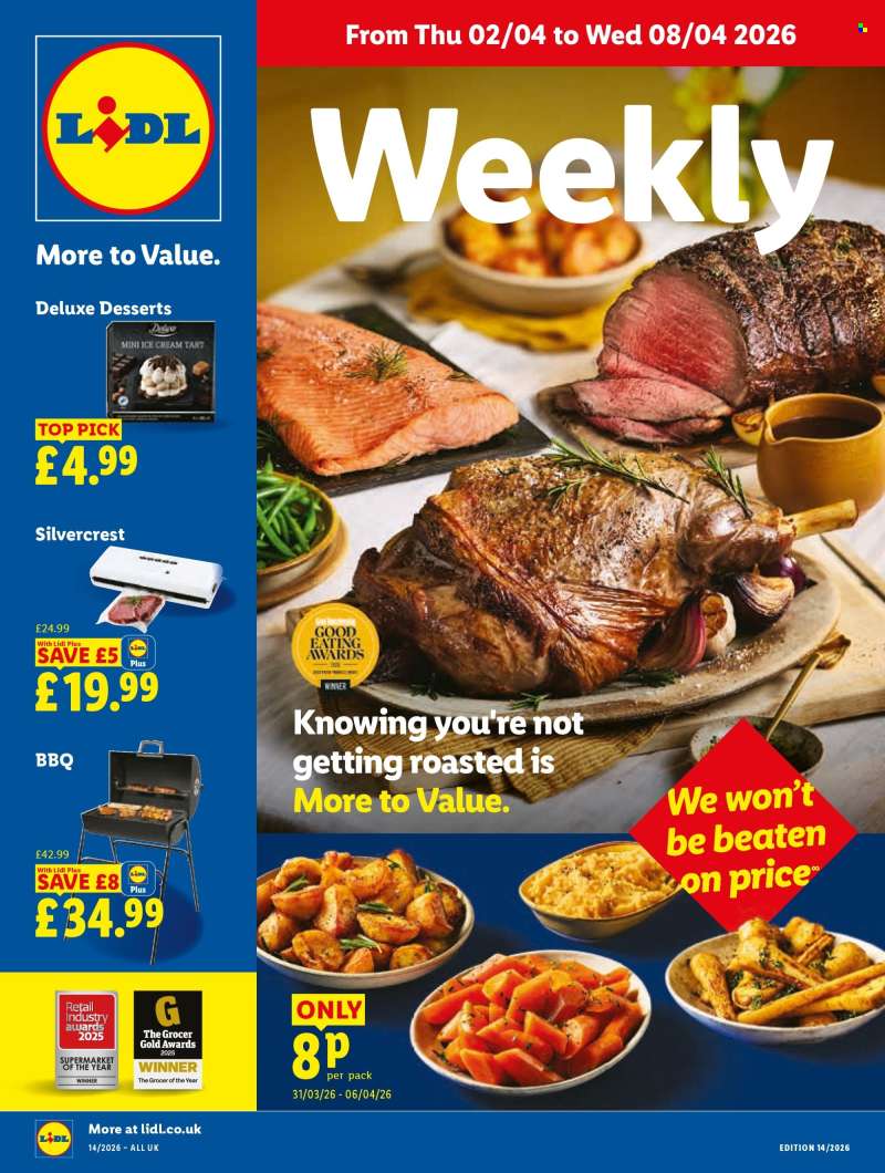 Lidl offer  - 02/04/2026 - 08/04/2026.