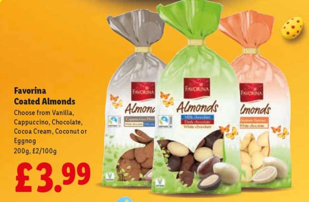 Favorina Coated Almonds