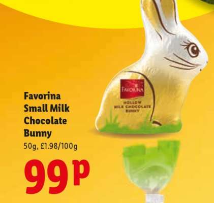 Favorina Small Milk Chocolate Bunny
