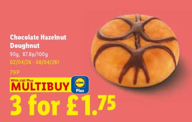 Chocolate Hazelnut Doughnut