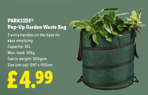 PARKSIDE® Pop-Up Garden Waste Bag