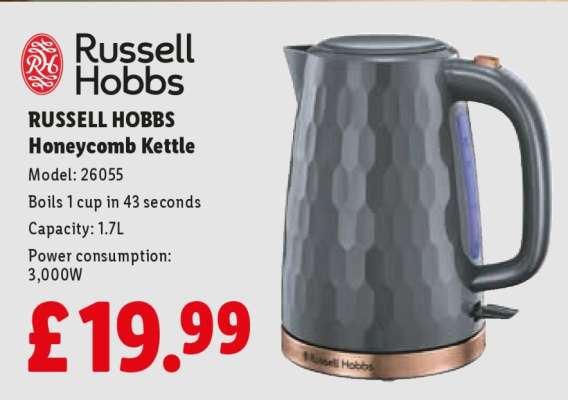 RUSSELL HOBBS Honeycomb Kettle