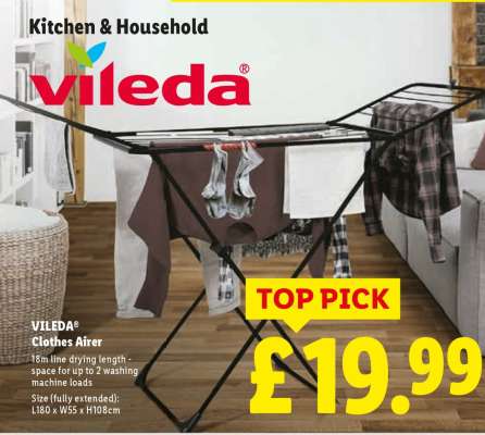 Vileda Clothes Airer