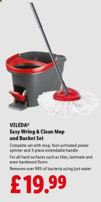 VILEDA® Easy Wring & Clean Mop and Bucket Set