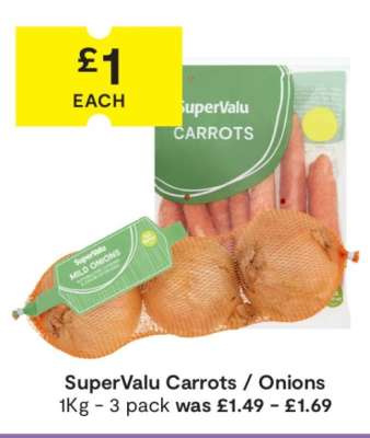 SuperValu Carrots / Onions