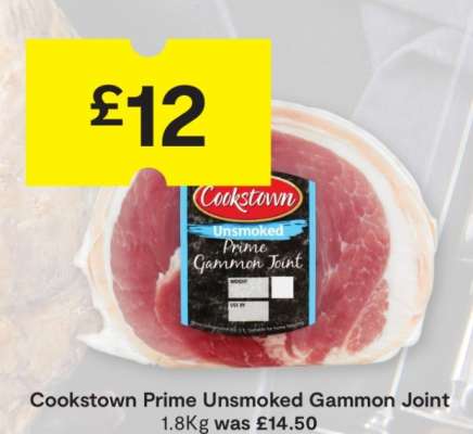 Cookstown Prime Unsmoked Gammon Joint