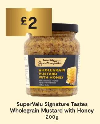 SuperValu Signature Tastes Wholegrain Mustard with Honey