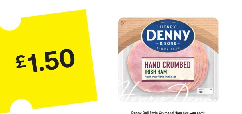 Henry Denny & Sons Hand Crumbed Irish Ham