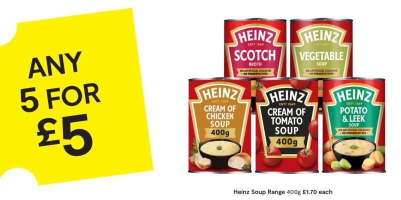 Heinz Soup Range