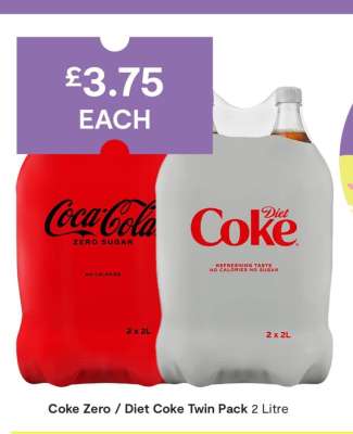 Coke Zero / Diet Coke Twin Pack